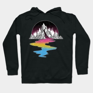 Pansexual Mountain River Hoodie